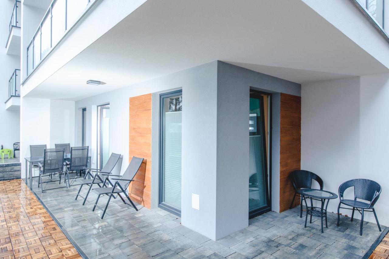 Nowy Apartament A3-Pba- Kryty Basen - Dwie Sypialnie - Salon -Aneks -Duzy Taras Pobierowo Eksteriør billede